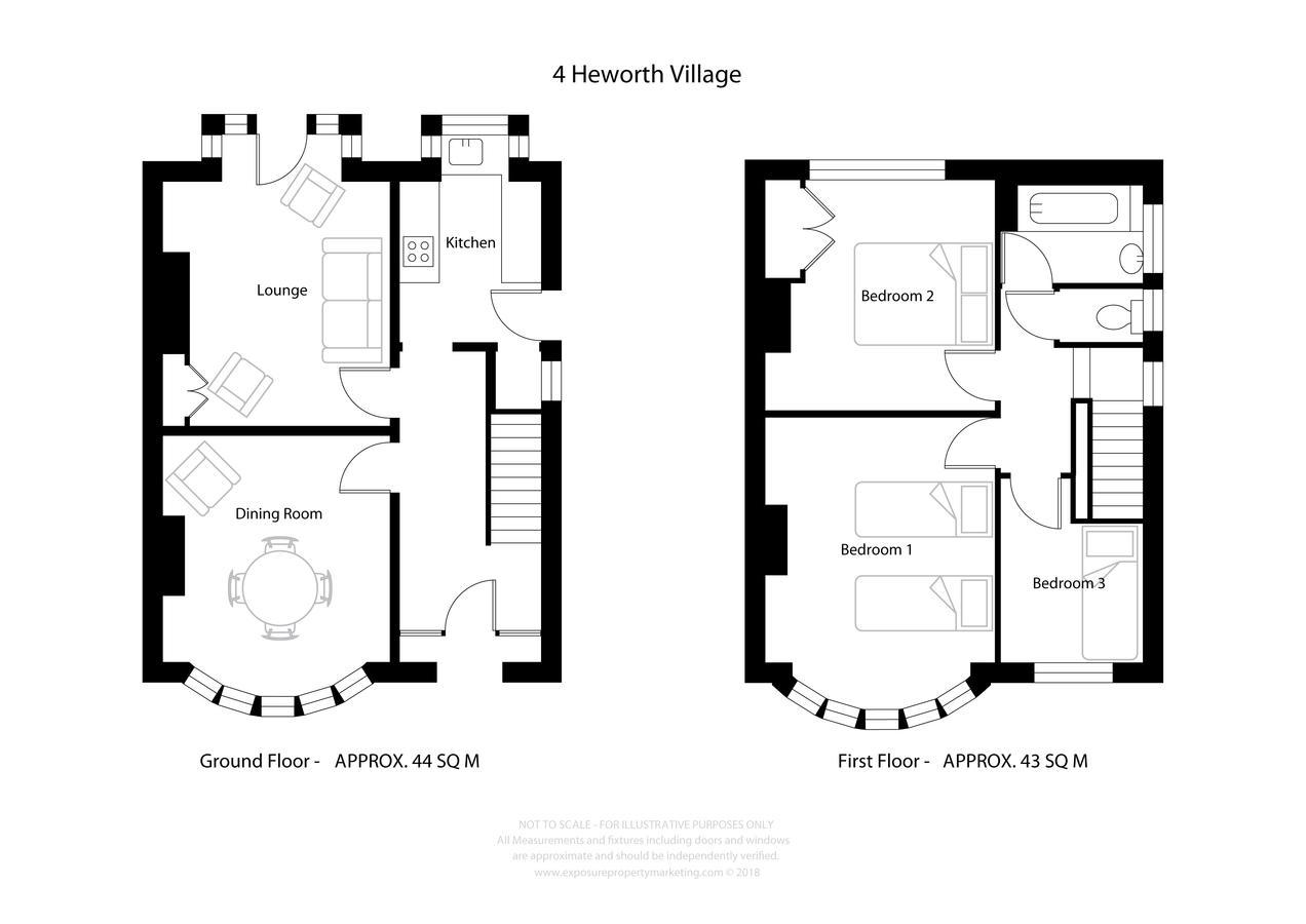 City Apartments - 4 Heworth Village - 3 Bed House York Exterior foto
